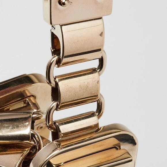 Gucci White Leather Vintage Web Small Attache Crossbody Bag - Picture 8 of 12